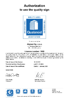 CERTIFICATE  Aliplast Qualanod EN