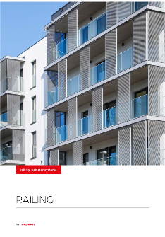 Alluminium railing system