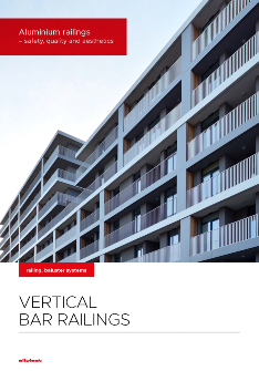 Vertical bar railings