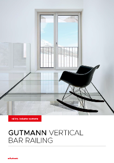 GUTMANN vertical bar railing
