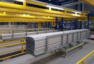 Aliplast has launched an anodising line