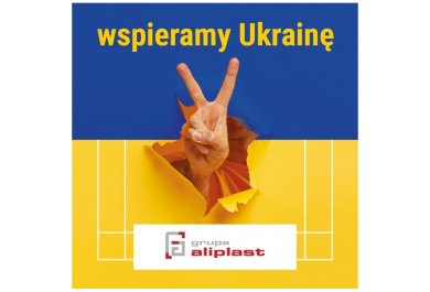 Aliplast shows solidarity with Ukraine