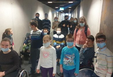 Support for children of the Association for Mobility Disabled Children and Adolescents