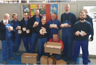 Vitamin D3 for workers