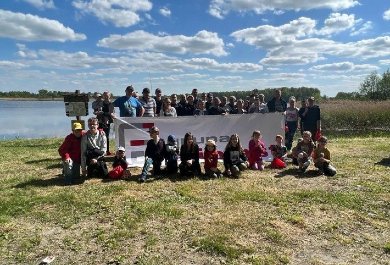 Fishing picnic at the Eco Torf in Ludwin