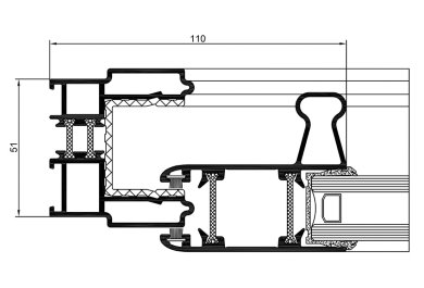 Slide Plus cross section