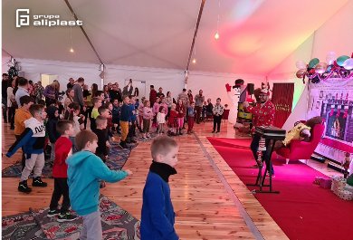 Having fun with children