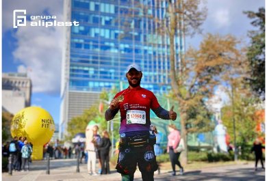 Warsaw Marathon with Aliplast Running Team