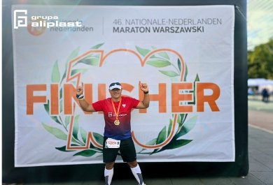 Warsaw Marathon with Aliplast Running Team
