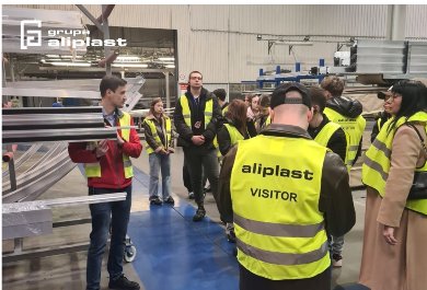 Visit to the production hall