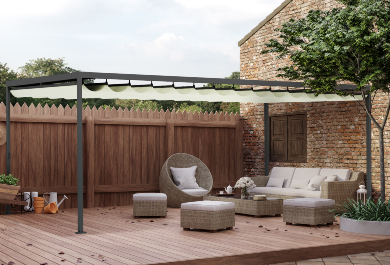 Pergola Nuun Fabric