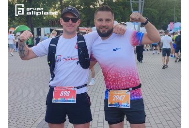 Aliplast Running Team at the 11th Wrocław Night Half Marathon