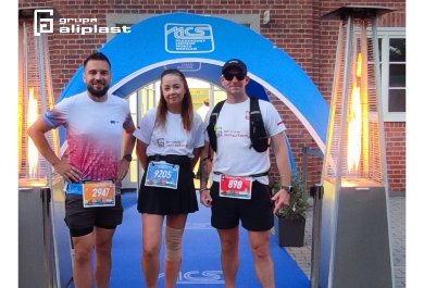 Aliplast Running Team at the 11th Wrocław Night Half Marathon