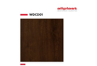 Aliplast Wood Colour Effect - DARK OAK - WDCD01 